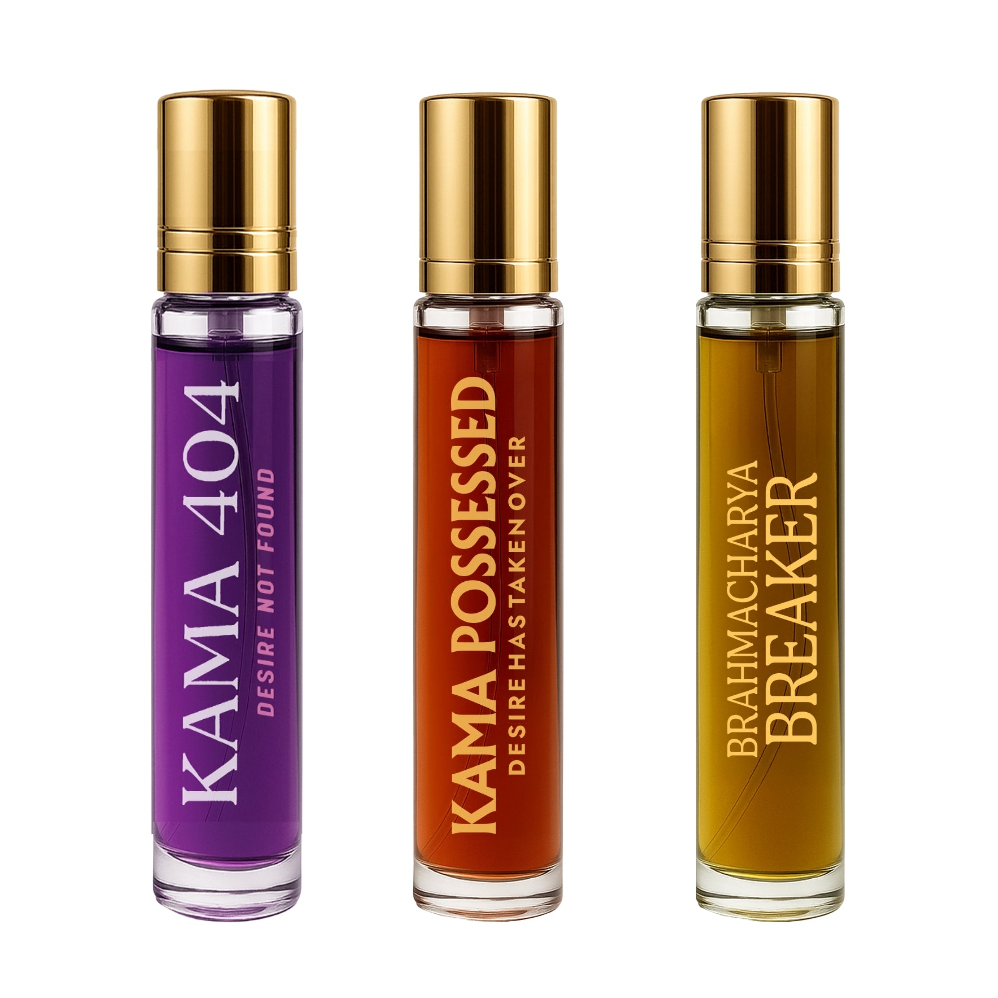 KAAMA COLLECTION: KAAMA POSSESED| KAAMA 404 | BRAHMCHARYA | 3 X 12ML