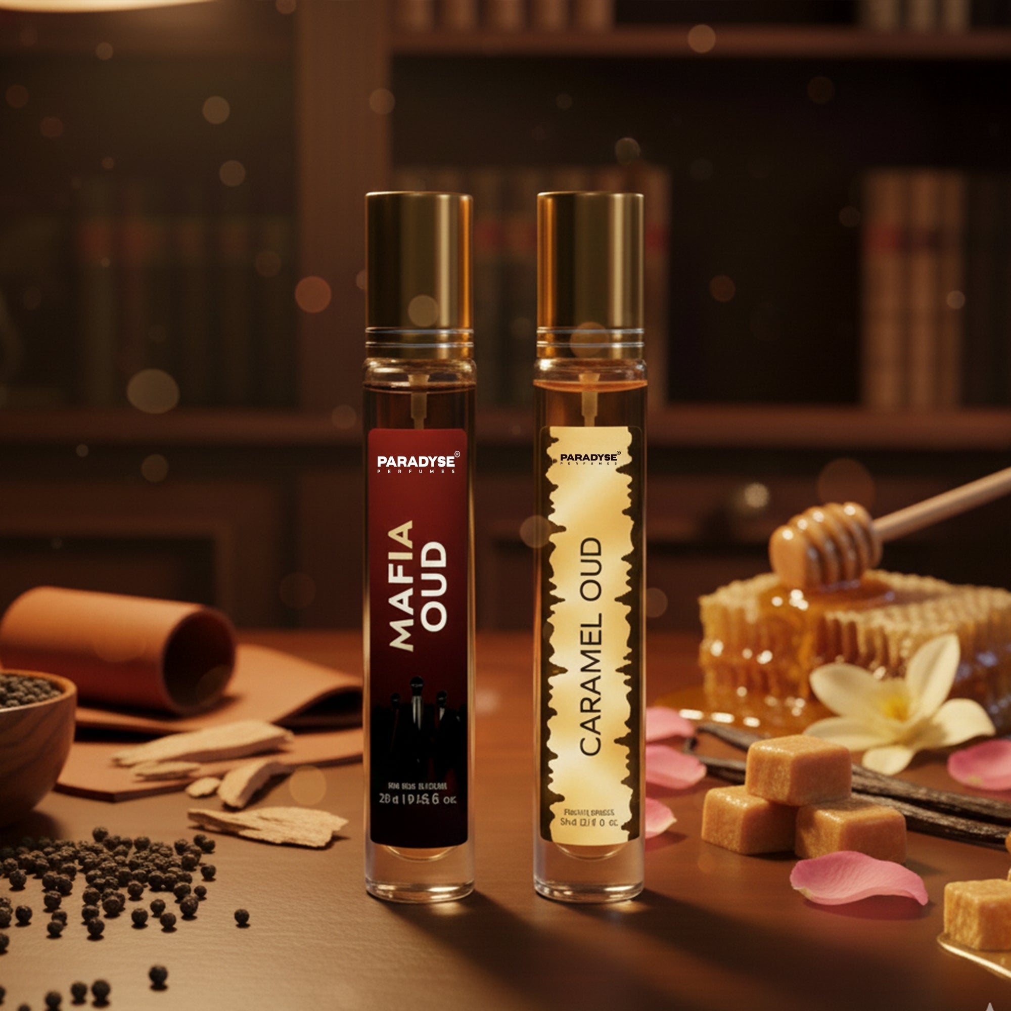BEST SELLER COMBO: MAFIA OUD AND CARAMEL OUD 2 X 12ML EDP