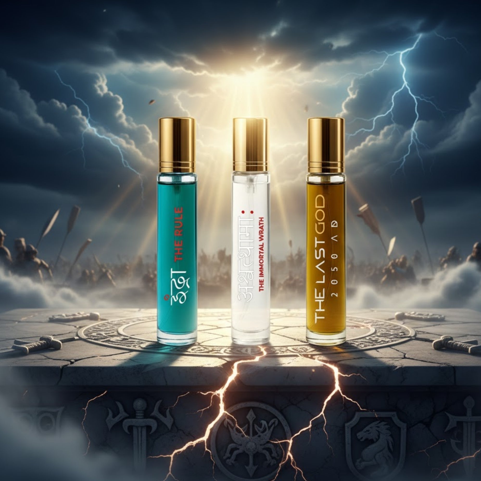 GOD COLLECTION: INDRA| ASHWATHAMA |LAST GOD| 3 X 12ML