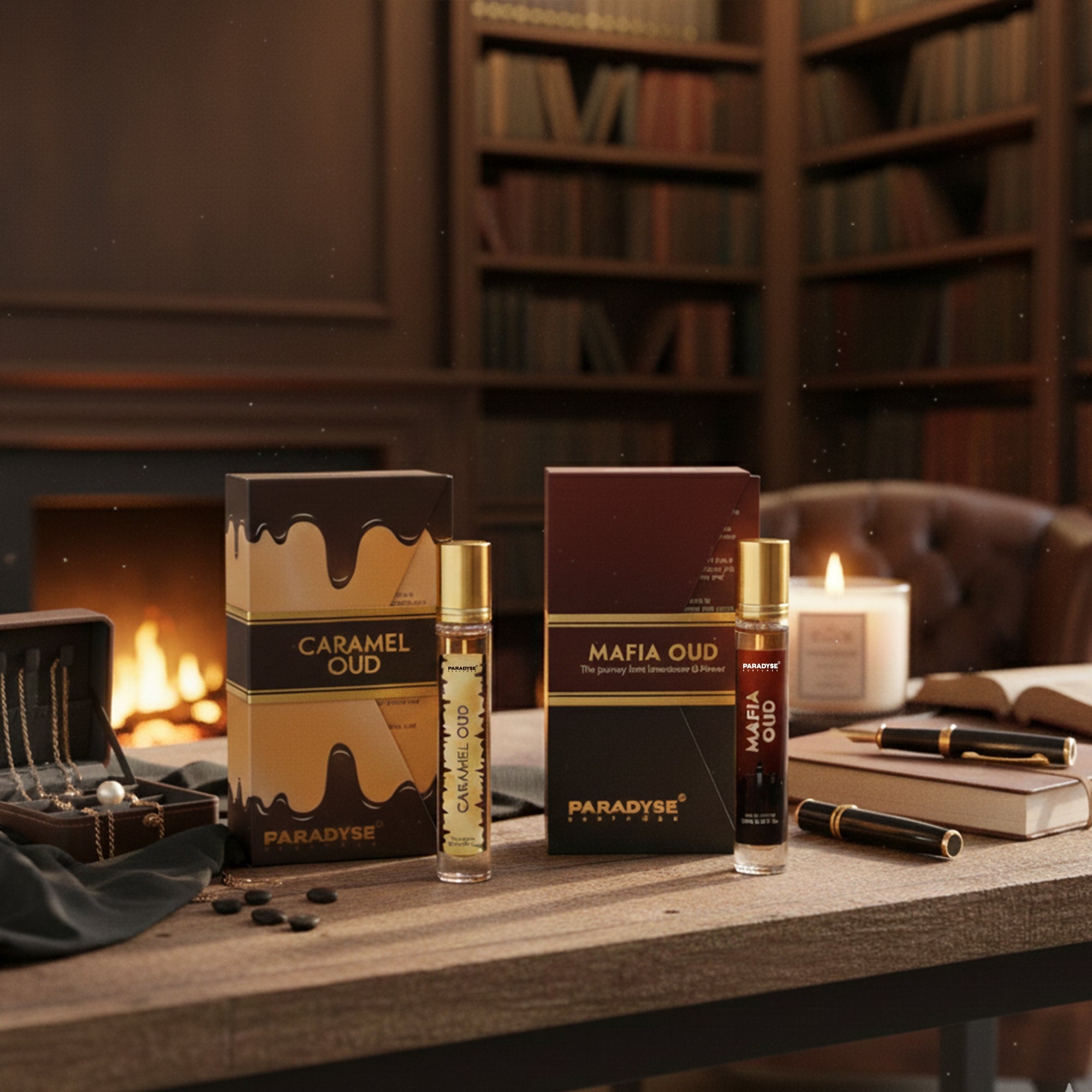 BEST SELLER COMBO: MAFIA OUD AND CARAMEL OUD 2 X 12ML EDP