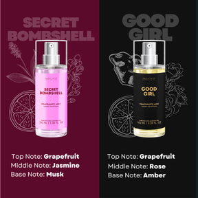 CEO Women Body Mists  - Pack Of 4 | Good Girl | Secret Bombshell | Flora | Coffee Noir