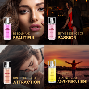 Body Mist For Bride - Pack Of 4 | Secret Bombshell | Weekend Women | Pure Seduction | Romance