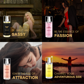 Body Mist For Date Nights - Pack Of 4 | Good Girl | Weekend Women | Pure Seduction | Romance