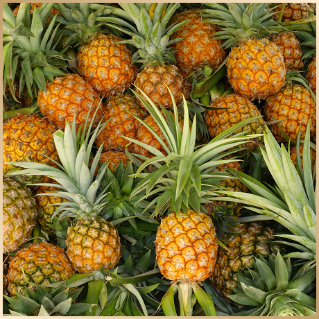 Juicy pineapple